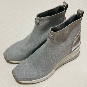 Like new Michael Kors sneaker booties